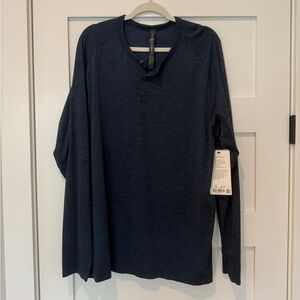 Men's Lululemon LS Henley NWT